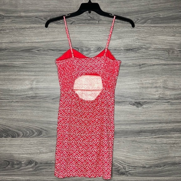 Free People Twist N Shout Mini Dress Size Medium - Picture 5 of 7